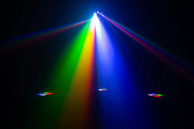 American DJ CenterDroid gioco di luce LED RGBW+laser