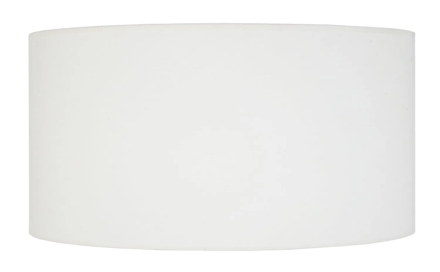 Tosel Cylindrique 40 Paralume Bianco 40x23 cm Tessuto