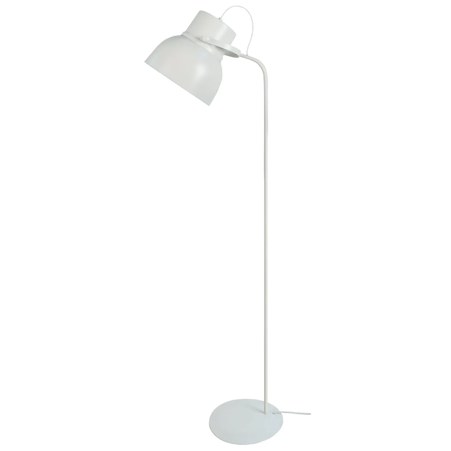 Tosel Cloche piantana lettura 150 cm nera E27