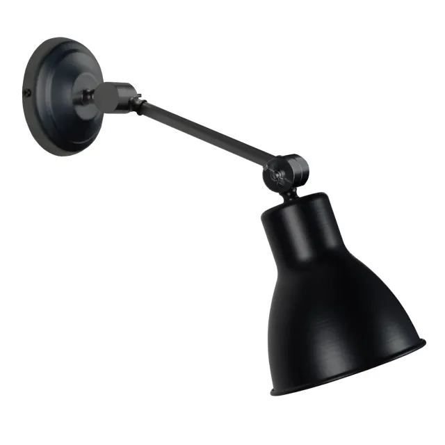 Tosel Watford B applique bianca 40 cm metallo