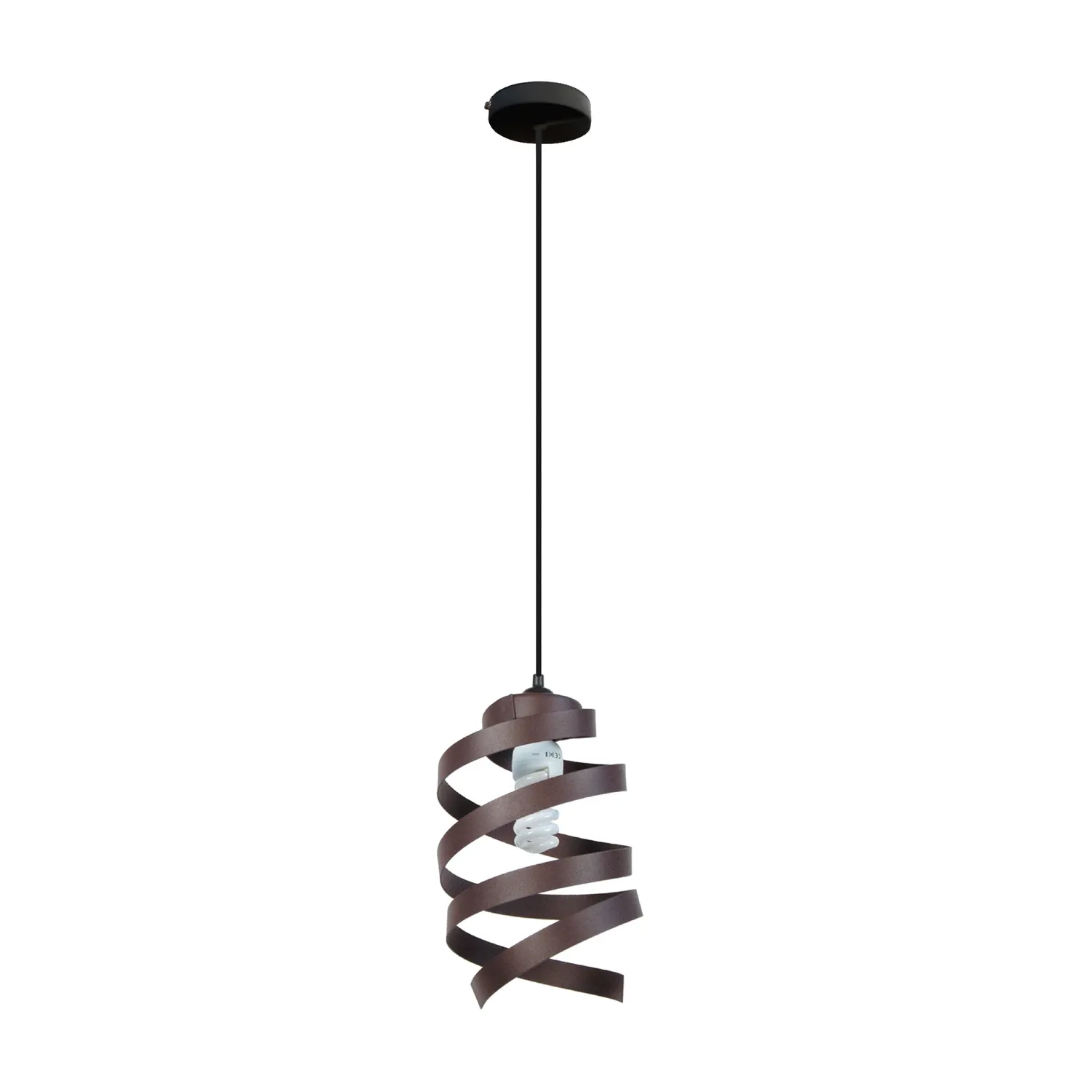 Tosel Barber Pole sospensione marrone metallo