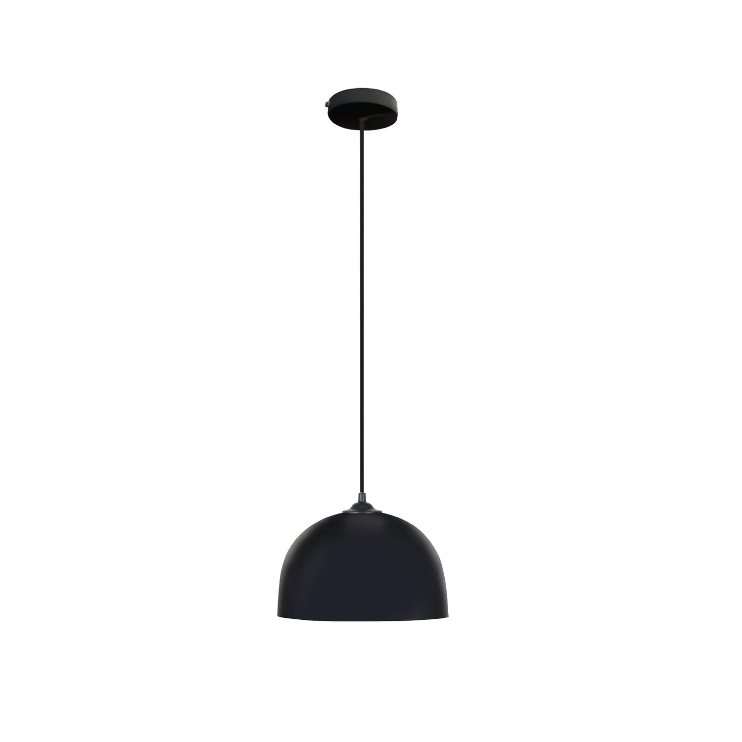 Tosel Hamilton sospensione metallo bianco avorio 24x100 E27