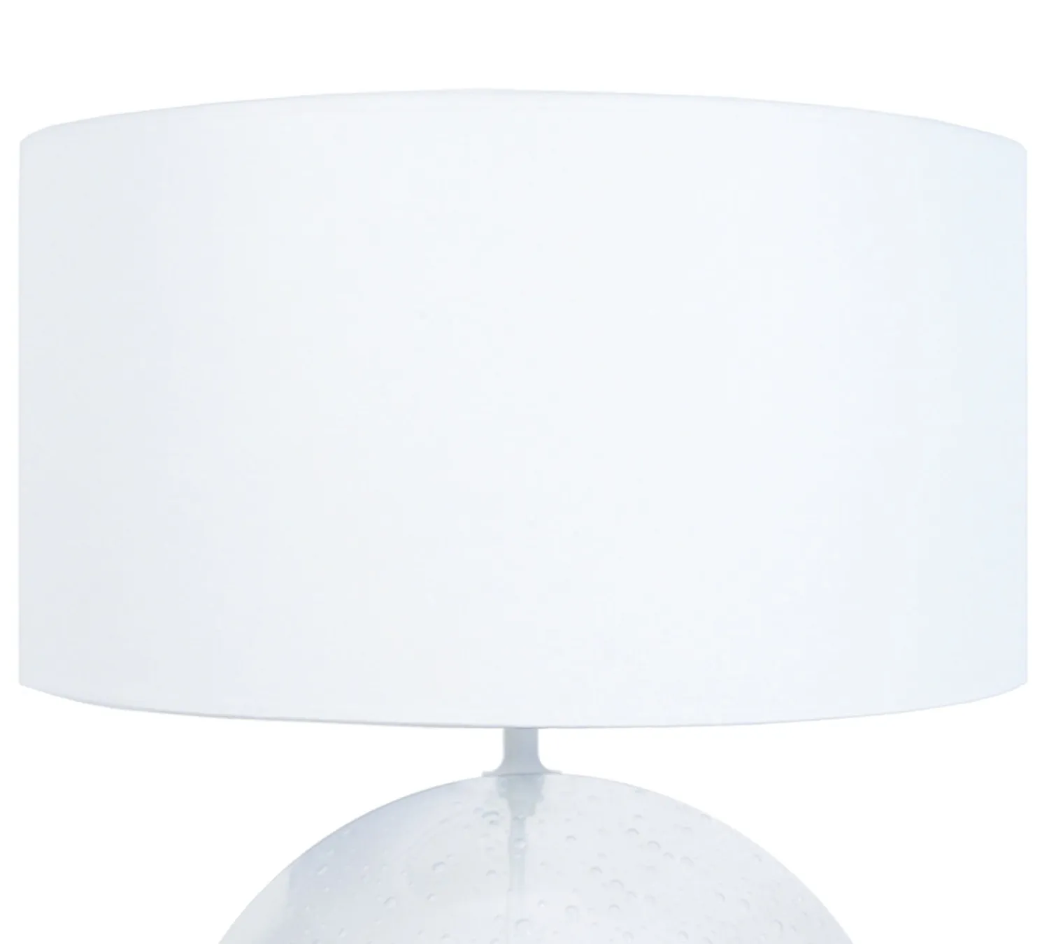 Tosel Burnaby lampada da tavolo vetro trasparente 50 cm