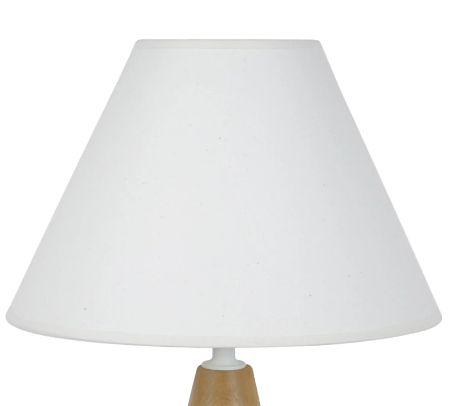 Tosel Irina lampada tavolo cono legno naturale E14