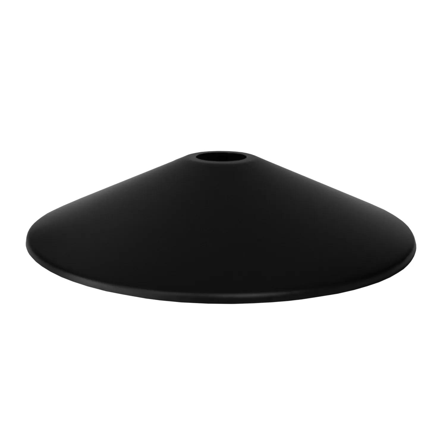 Tosel Mingo paralume cono metallo nero 33cm