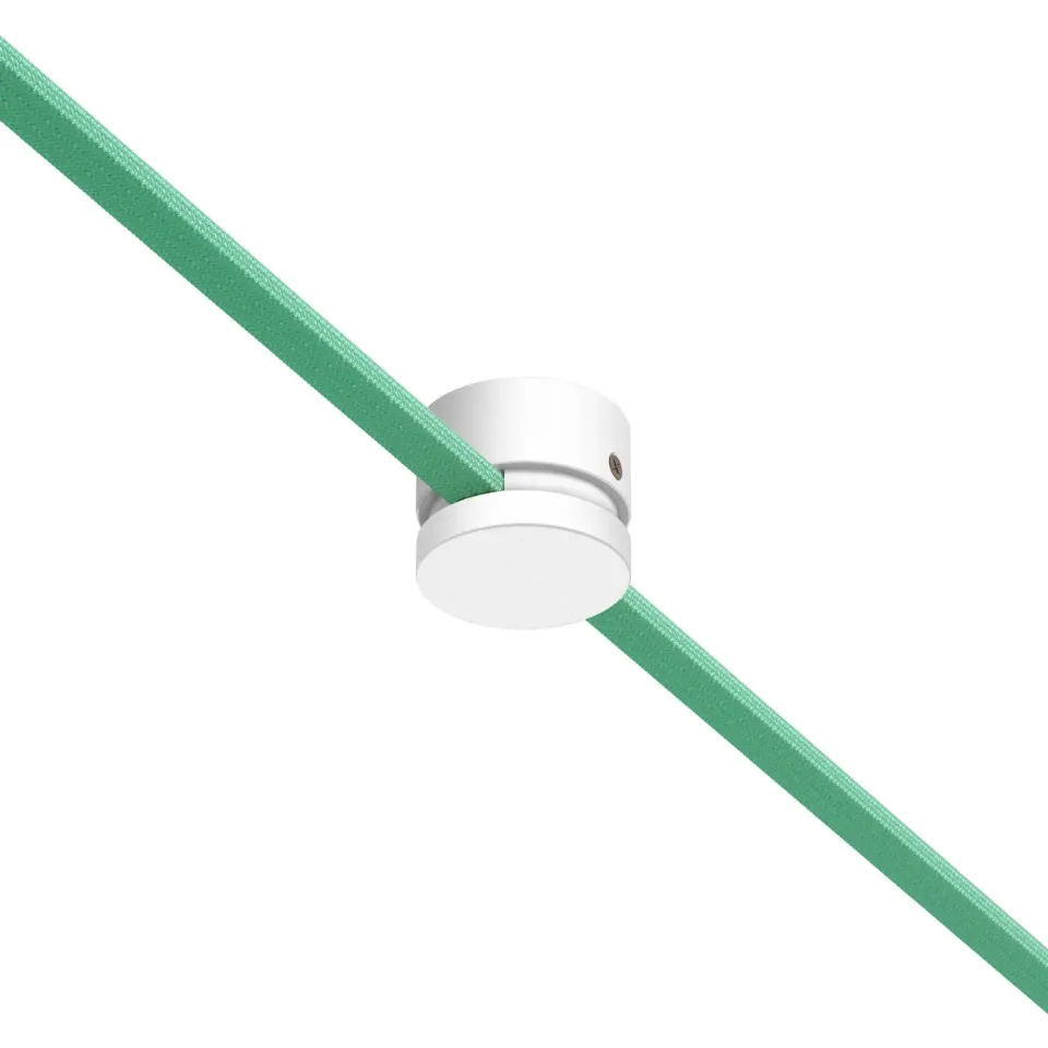 Creative Cables Filé guidacavo legno bianco cavo luminoso
