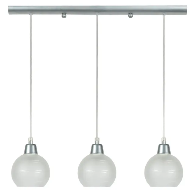 Tosel ACTUELLE lampadario alluminio 70x90 cm vetro G9