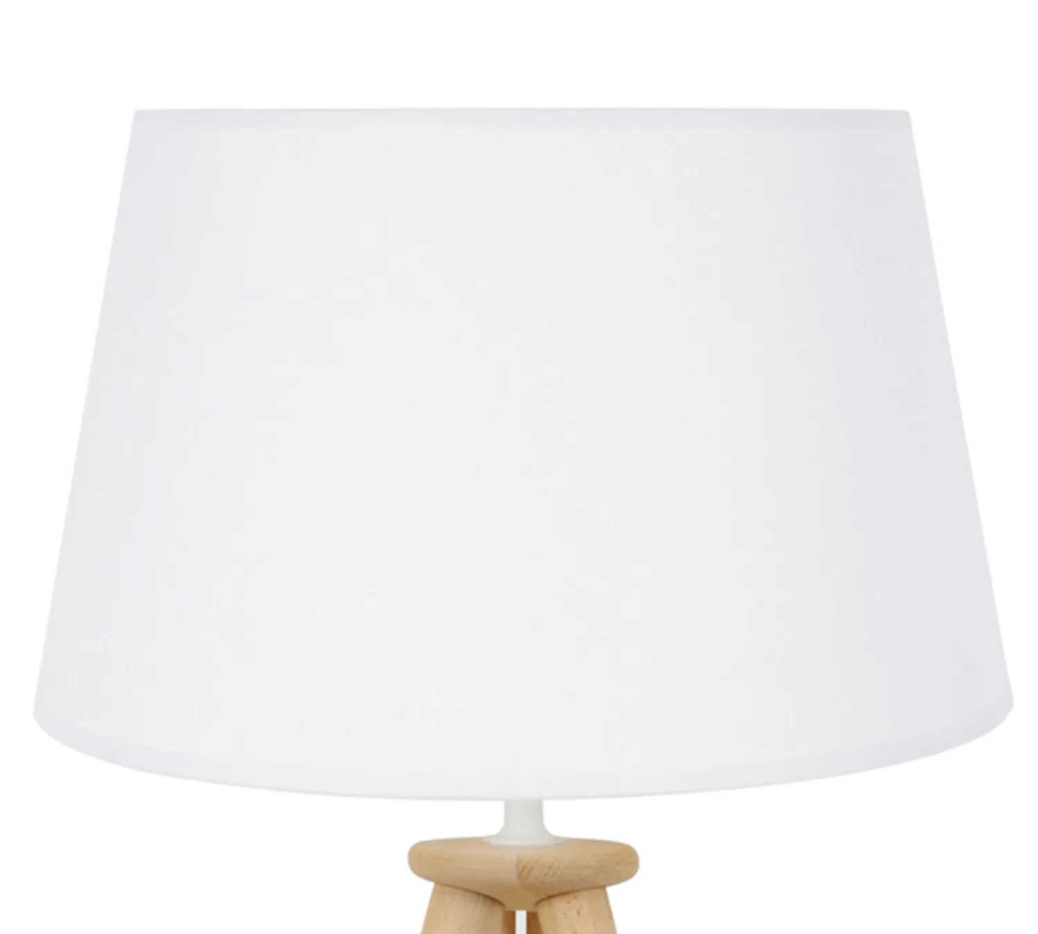 Tosel Arhus lampada da tavolo 30x56cm treppiede naturale