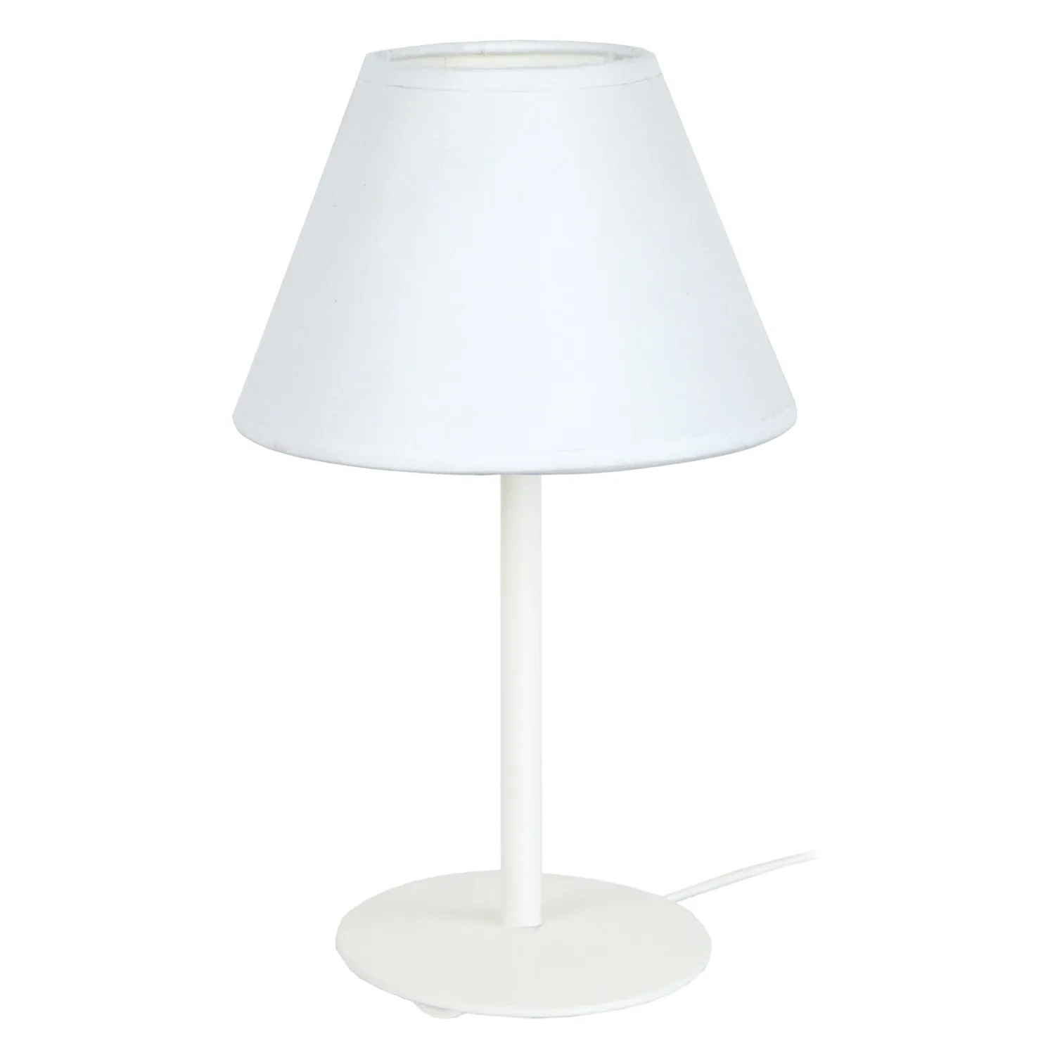 Tosel Kunagi Lampada da Tavolo Nera 18x39 cm Tessuto