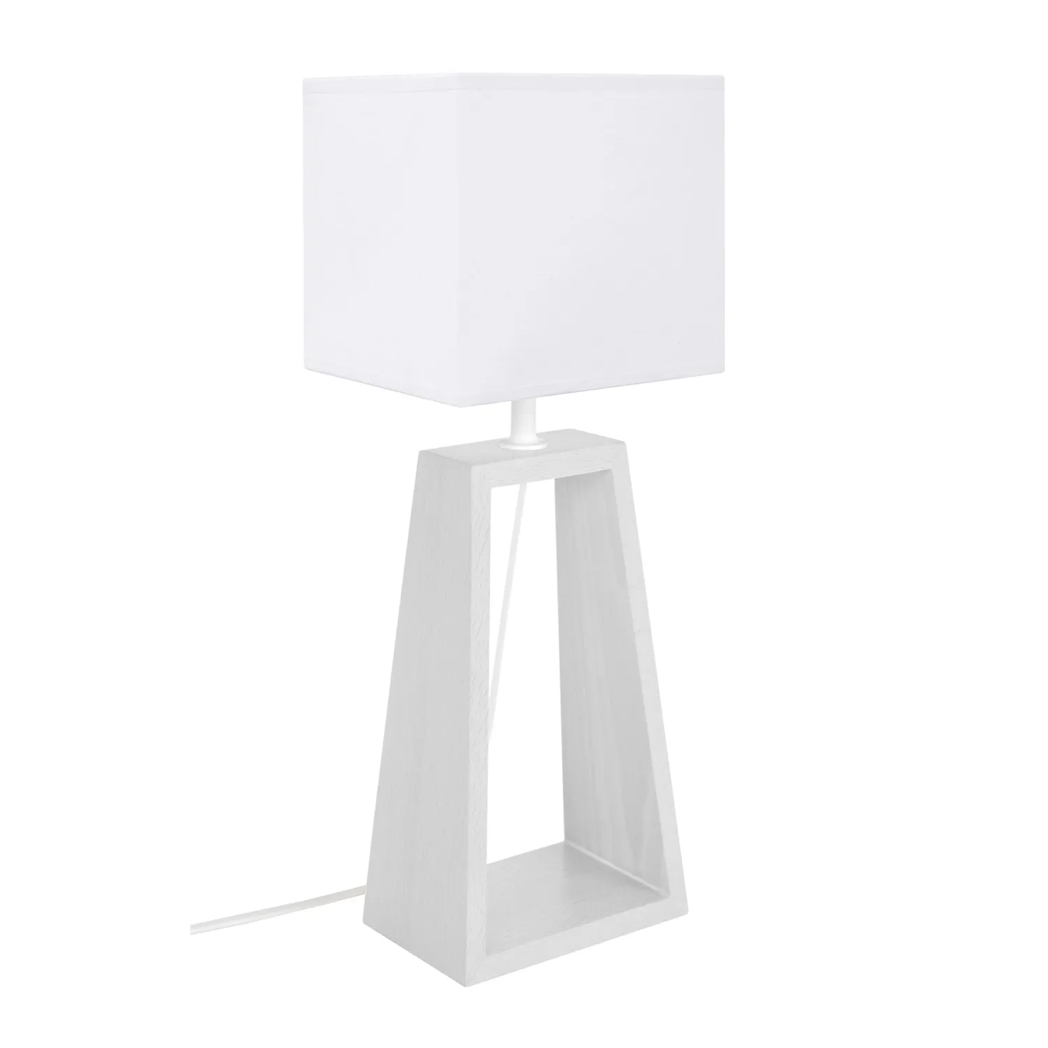 Tosel Mikelli Triangolo lampada tavolo 22x49cm nera