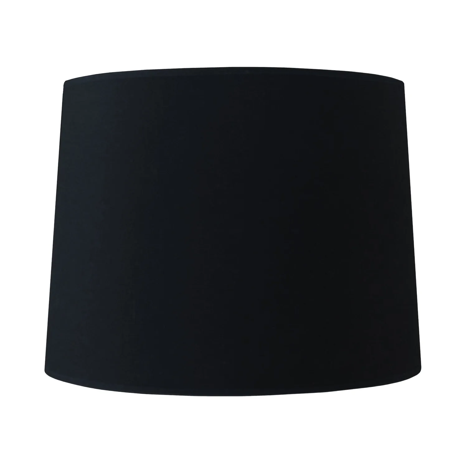 Tosel Tambour 40 Jedah Paralume Tessuto Nero 40x30 cm E27
