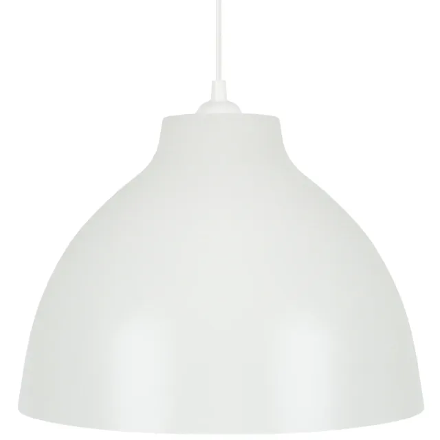 Tosel Finlande sospensione cupola nera 29x100 cm E27