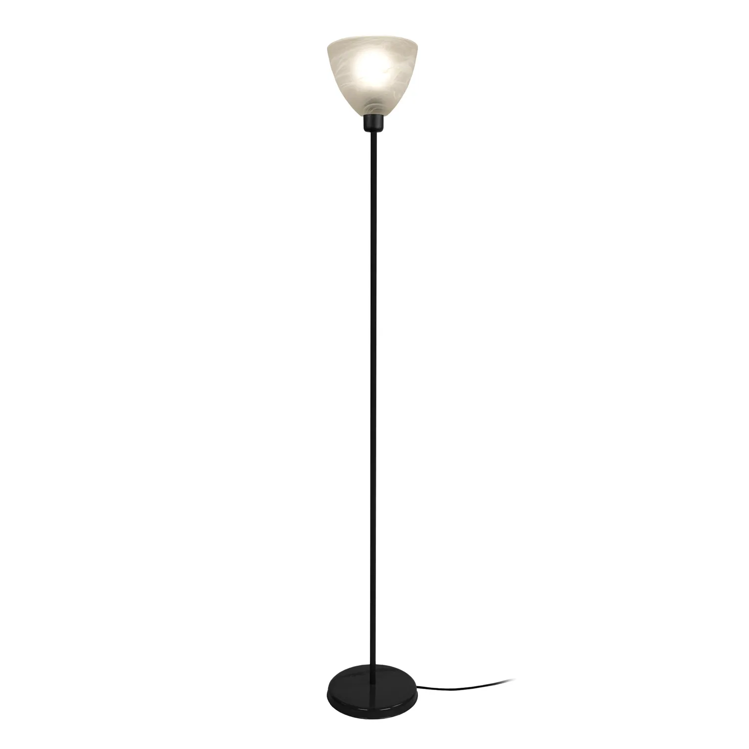 Tosel Belgica piantana metallo verde H173 cm