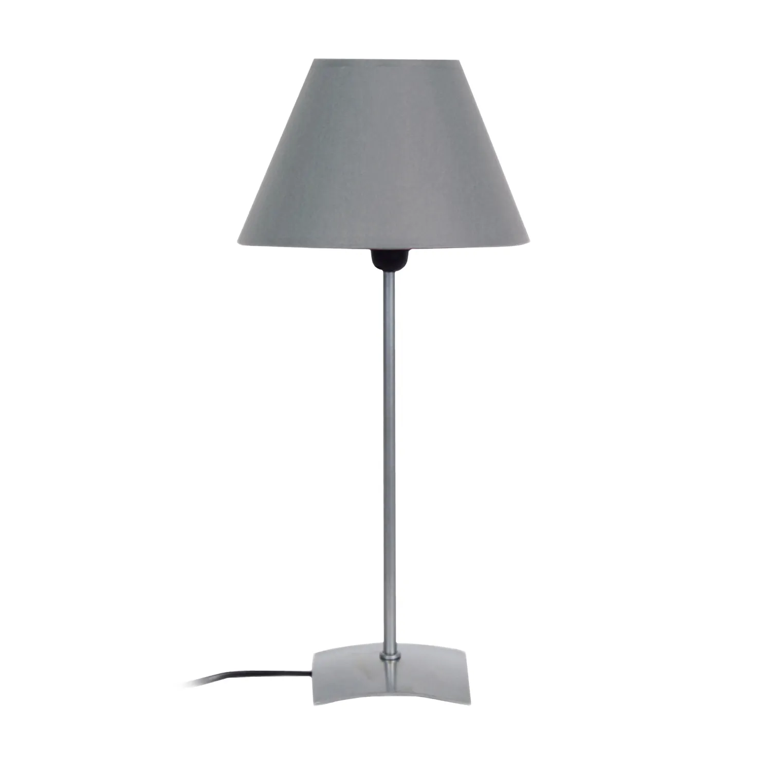 Tosel Alfena Colonna lampada tavolo 40 cm nera E14
