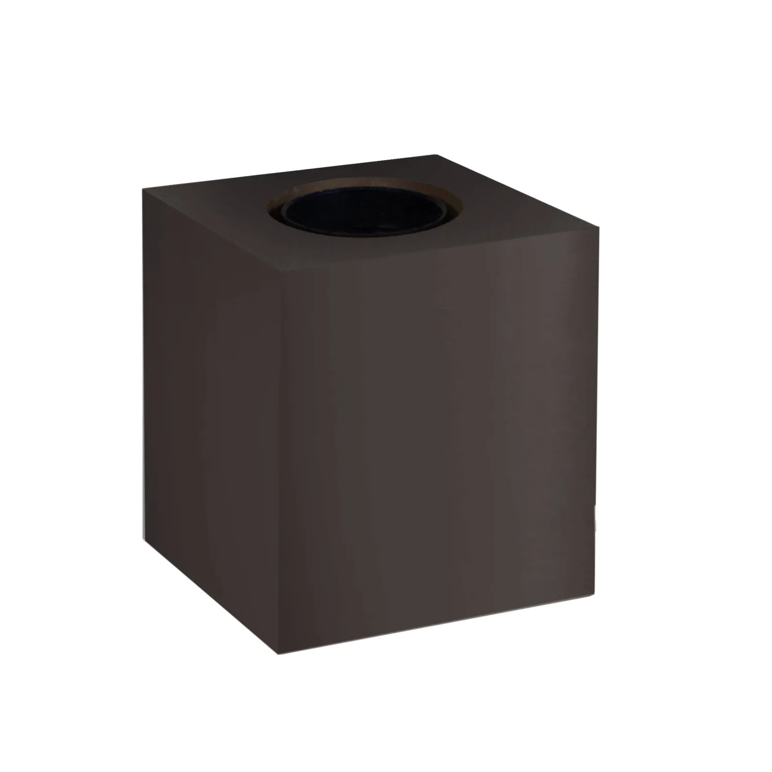 Tosel Cube base lampada legno naturale 8 cm E27