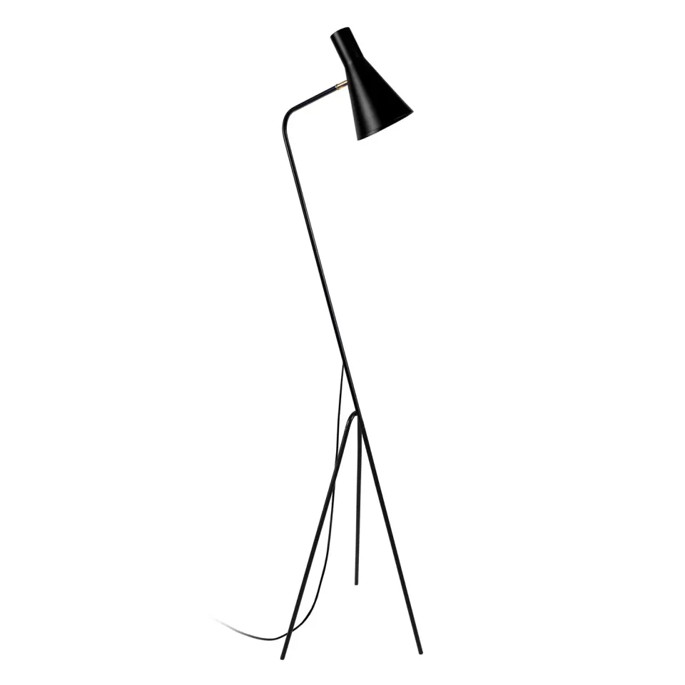Tosel Funnel piantana lettura 160 cm nera