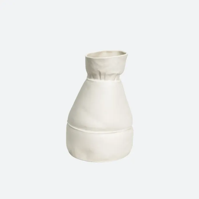 Souda Kawa Vase 16 vaso porcellana bianco