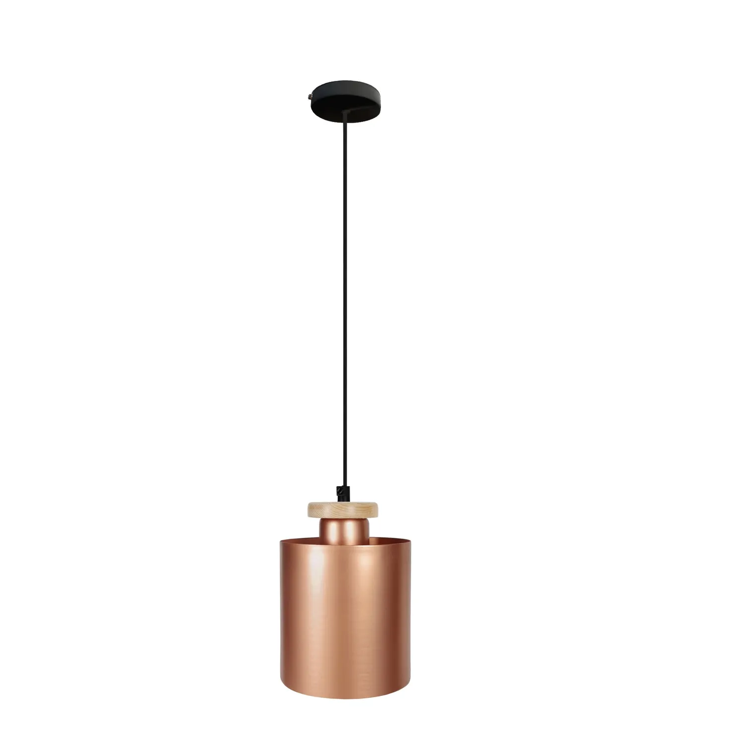 Tosel Uzibuze sospensione metallo avorio 13 cm E27