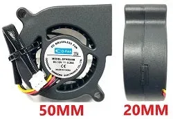 American DJ Focus PROF DFH5020B ventola DC12V ricambio