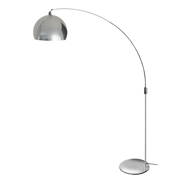 Tosel Hamilton piantana arco cromo E27 200 cm