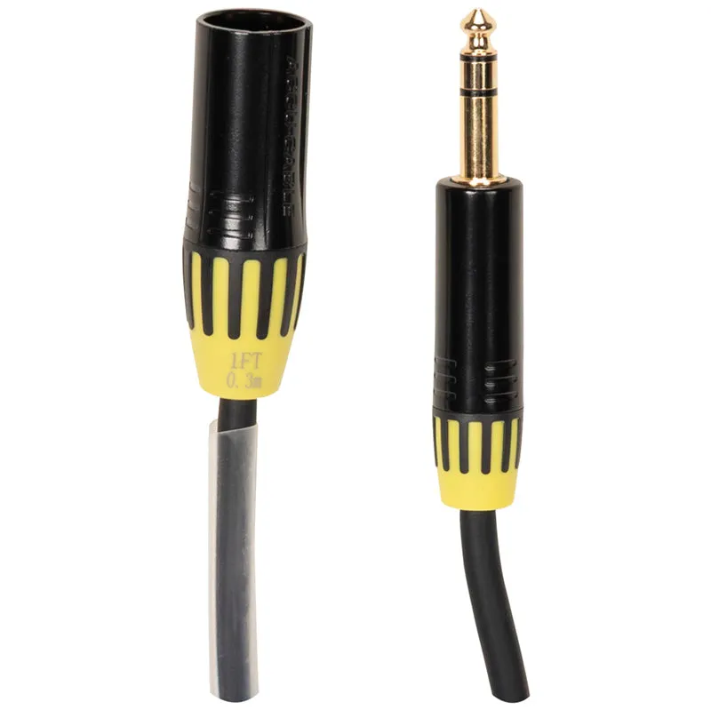 American DJ Accu Cable ADPQXL-M cavo audio jack-XLR 30 cm