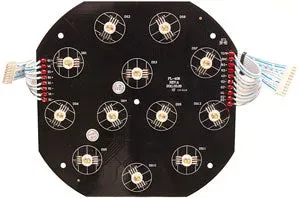 American DJ Flat Par TW12 PL-406 scheda LED ricambio