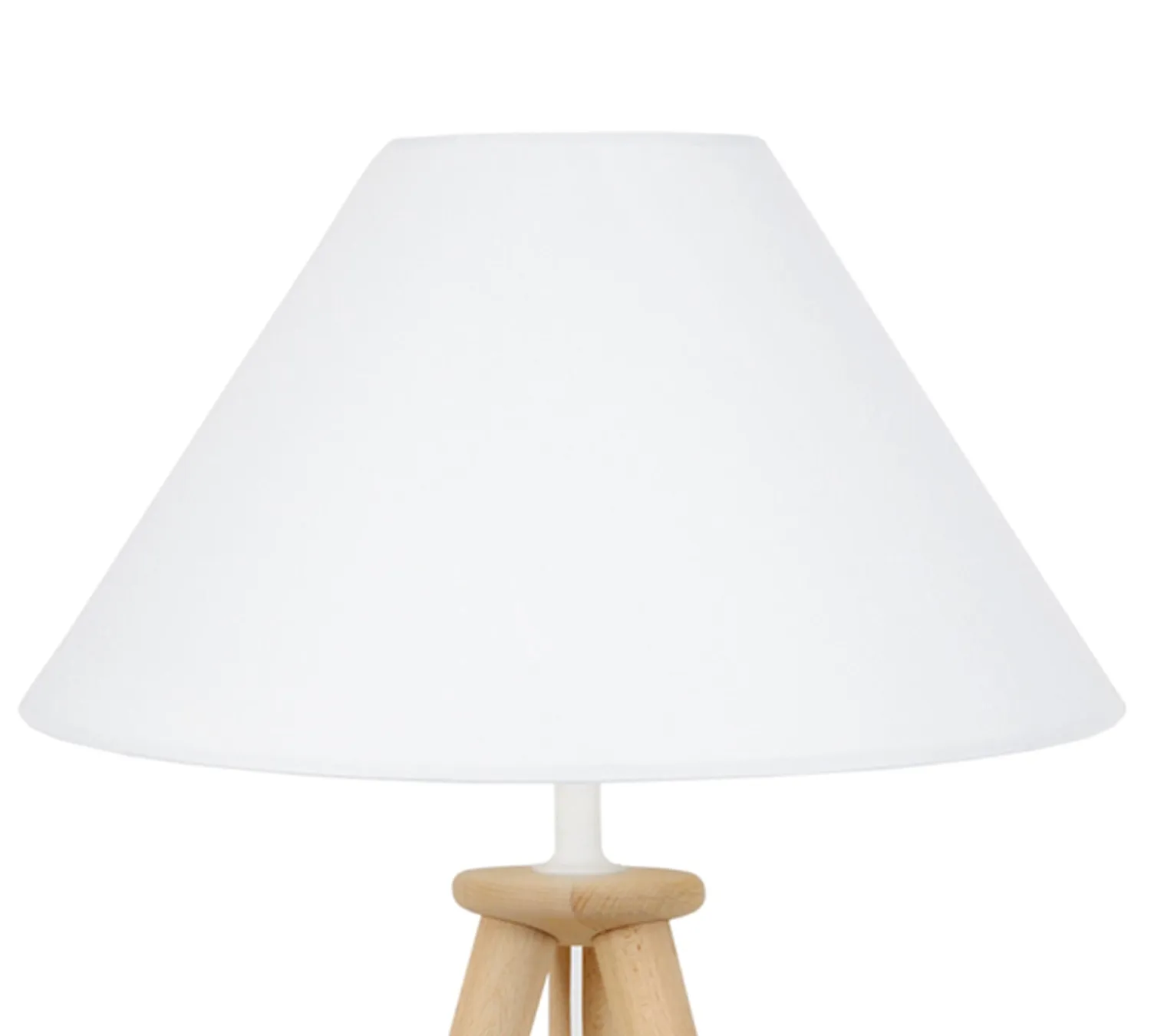 Tosel Arhus lampada da tavolo naturale 30x42 cm treppiede