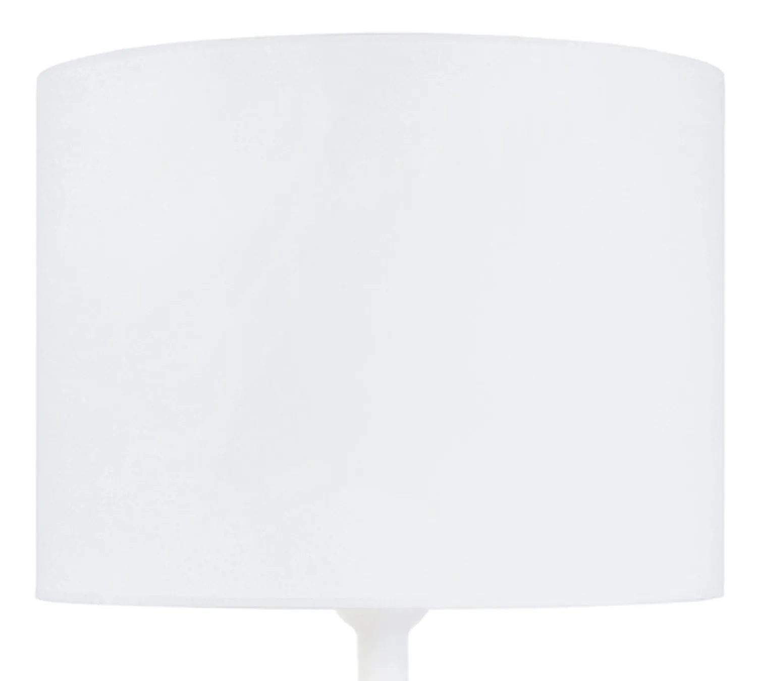 Tosel Gaby lampada da comodino treppiede naturale bianco 16x31cm