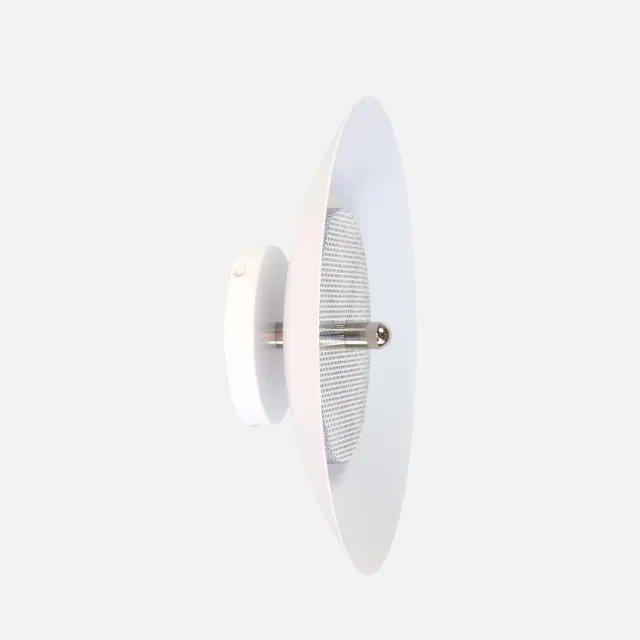 Souda Signal applique parete bianco nichel metallo