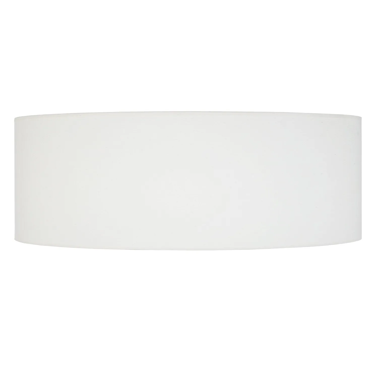 Tosel Paralume Cilindrico Tessuto 60x20cm Bianco