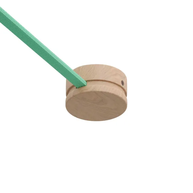 Creative Cables Filé rosone soffitto legno neutro 80 mm