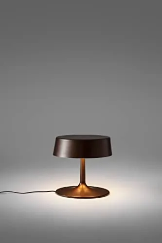 Penta China Medium lampada tavolo bronzo opaco dimmerabile