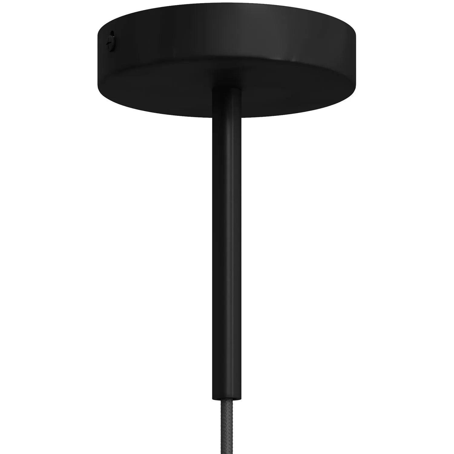 Creative Cables pressacavo cilindrico 15 cm nero metallo
