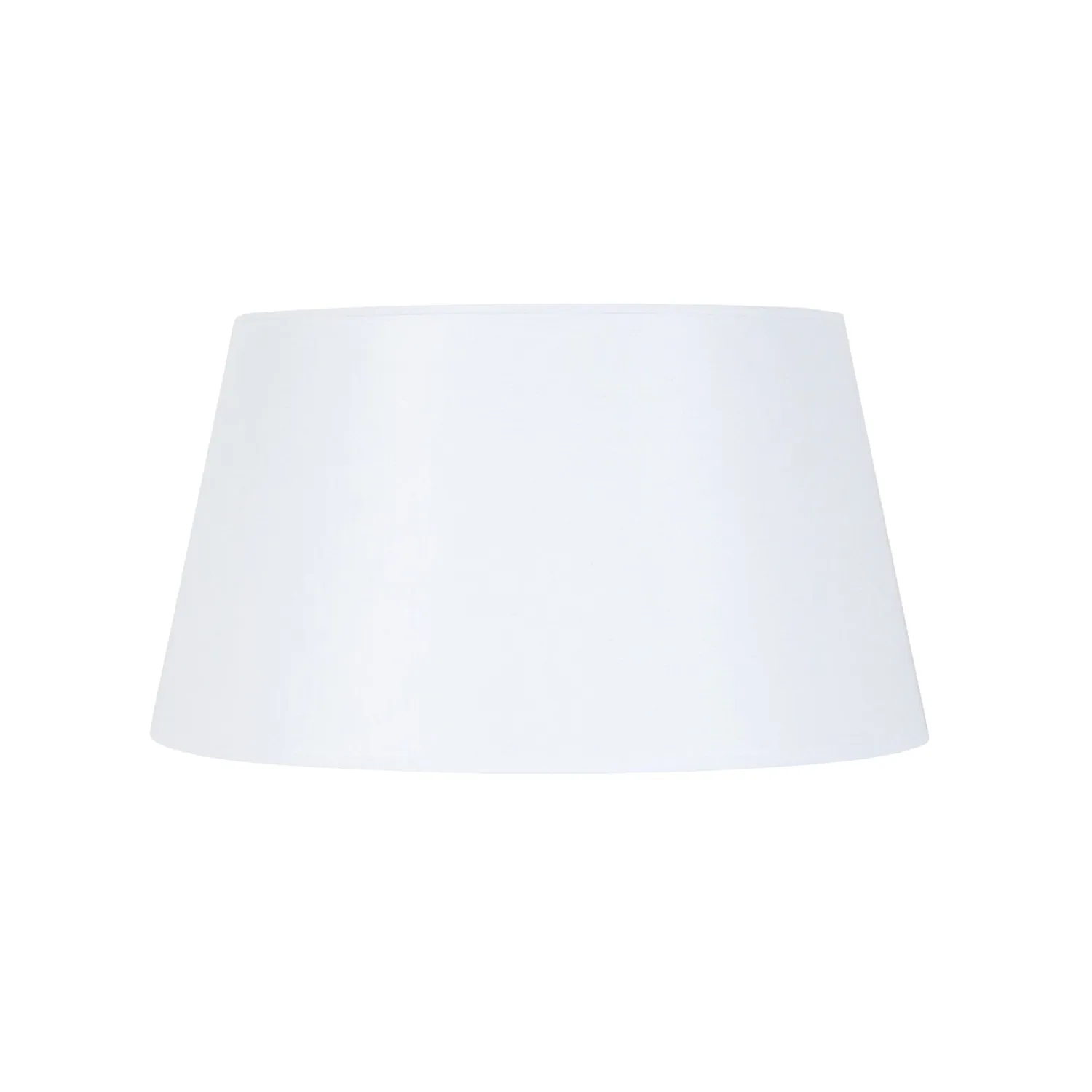 Tosel Tambour 35 paralume tessuto 35x20 cm bianco