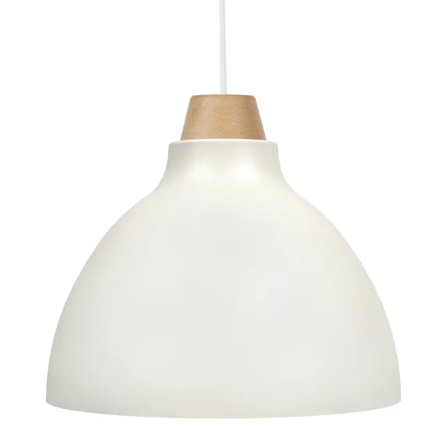 Tosel Camilla sospensione campana nera 24 cm