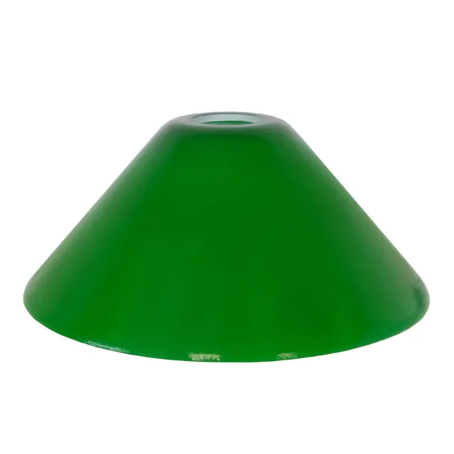 Tosel Jaya paralume vetro conico 26 cm trasparente