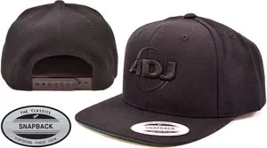 American DJ ADJ cappellino snapback nero cotone