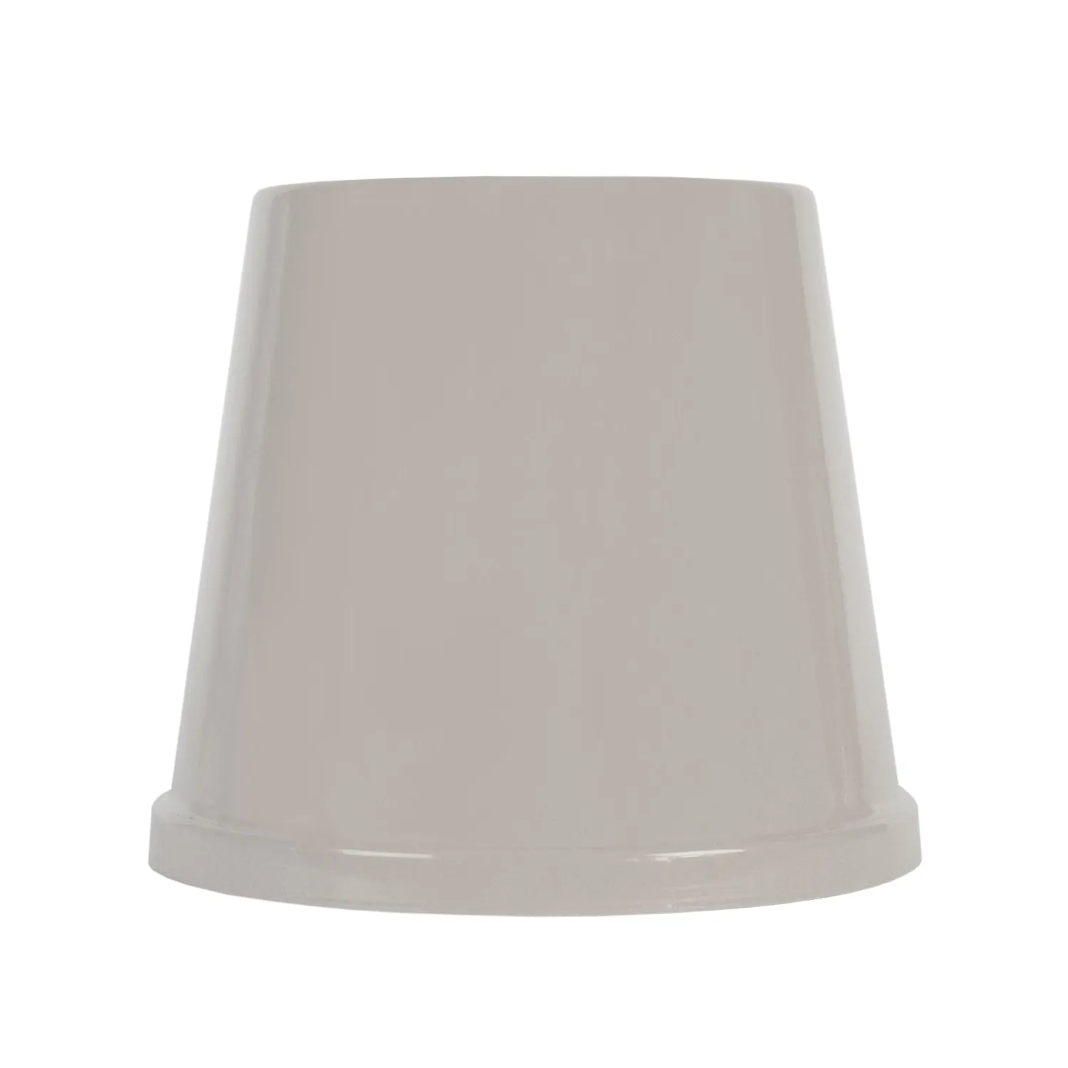 Tosel Factory paralume 15x14cm bianco avorio cono