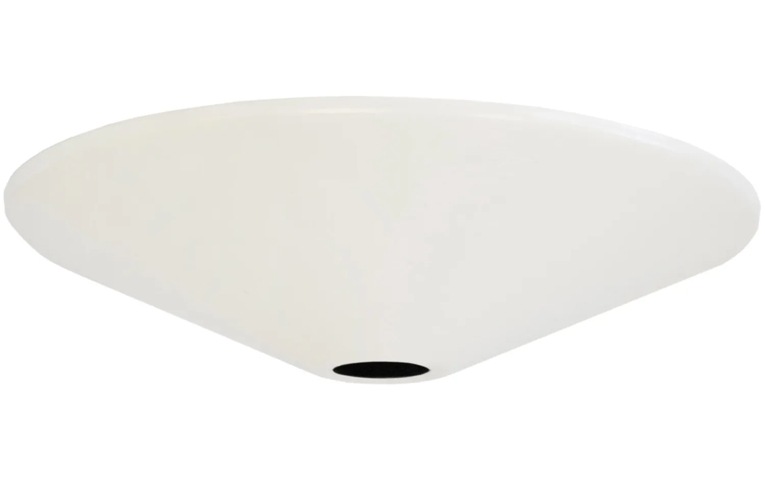 Tosel Mingo paralume cono metallo nero 33cm