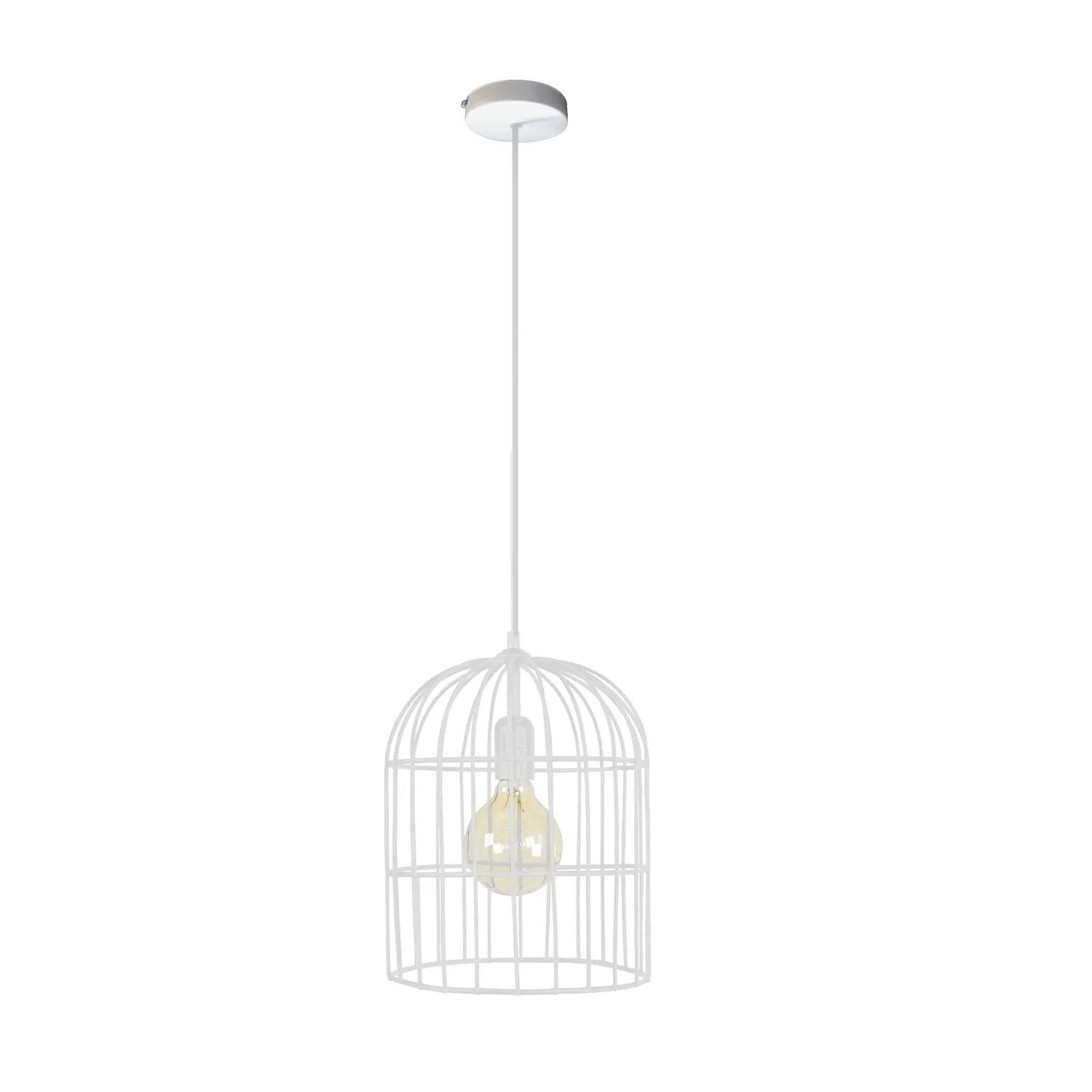 Tosel Cage sospensione gabbia nera D24 cm E27