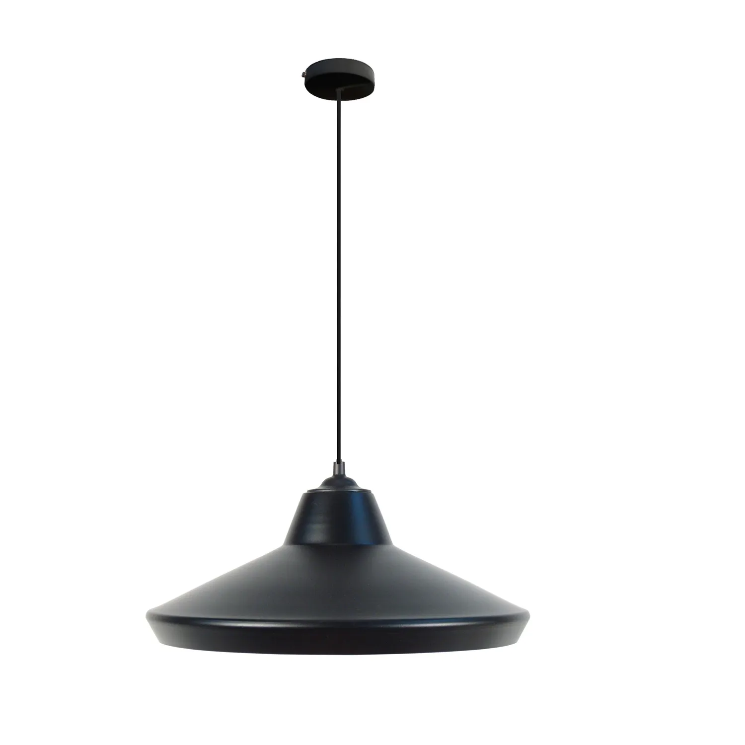 Tosel Upernavik sospensione metallo conica 34x100 cm