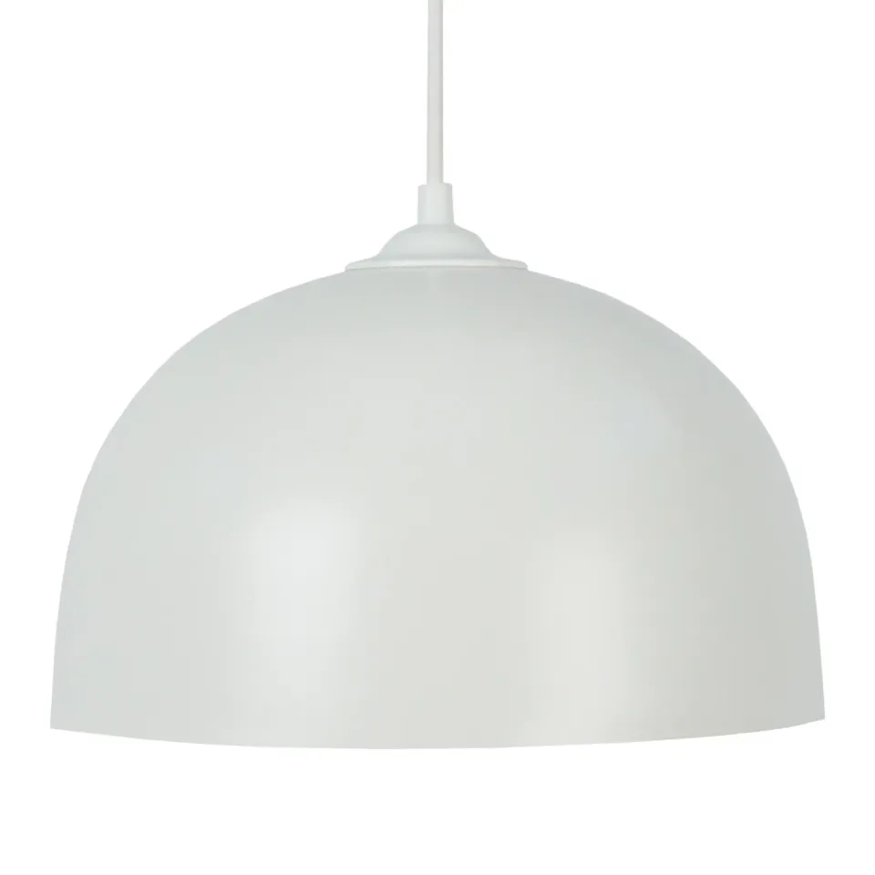 Tosel Half Ball sospensione cupola nera D24,5 cm