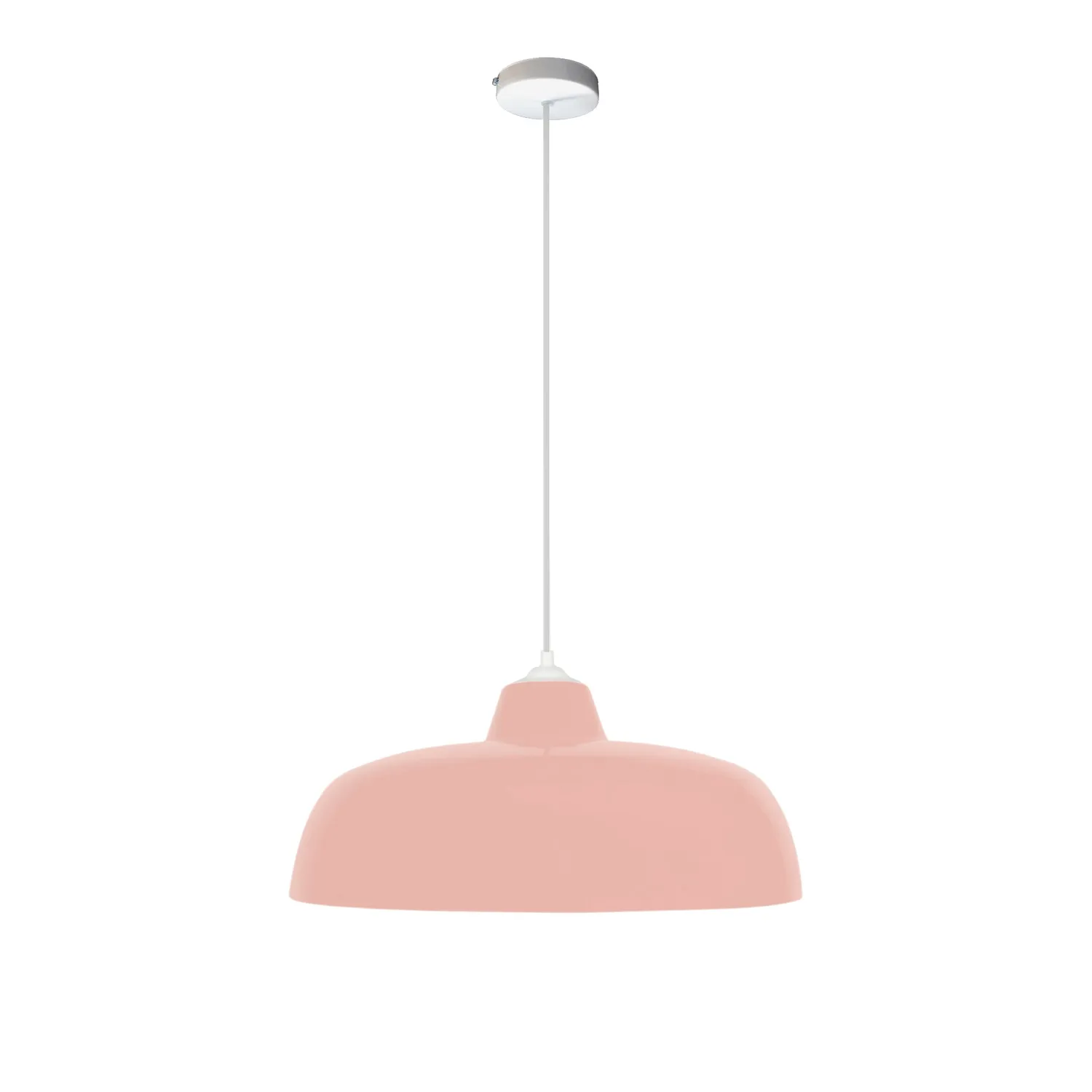 Tosel Trog B sospensione metallo crema E27 32x100 cm