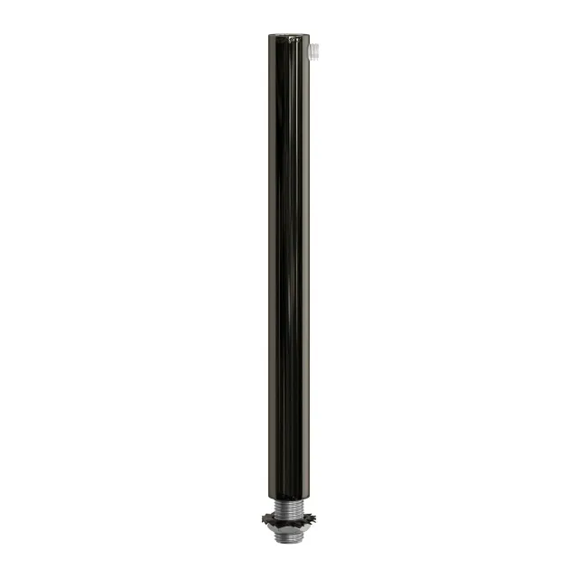Creative Cables pressacavo cilindrico 15 cm nero perla metallo