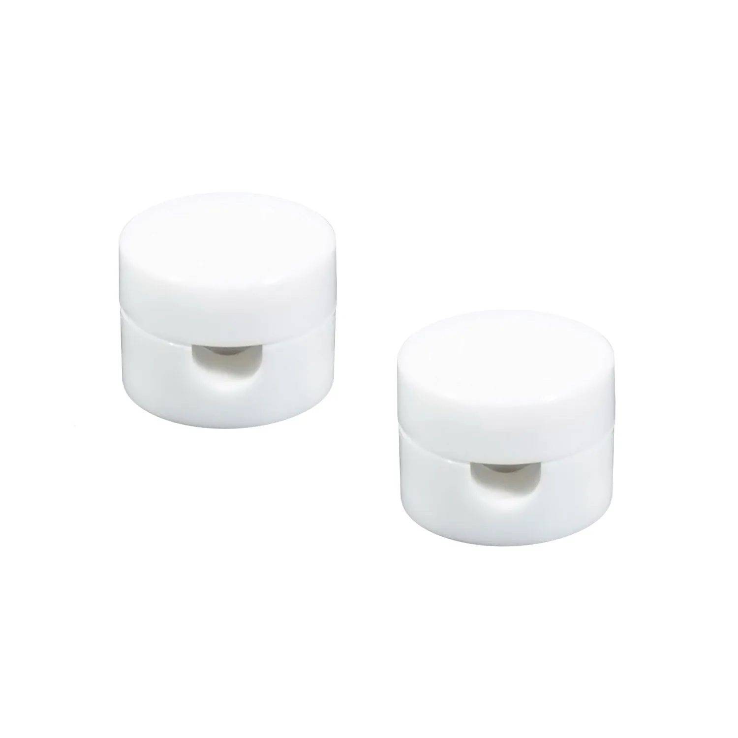 Creative Cables passacavo parete bianco EIVA 3x1 2 pz