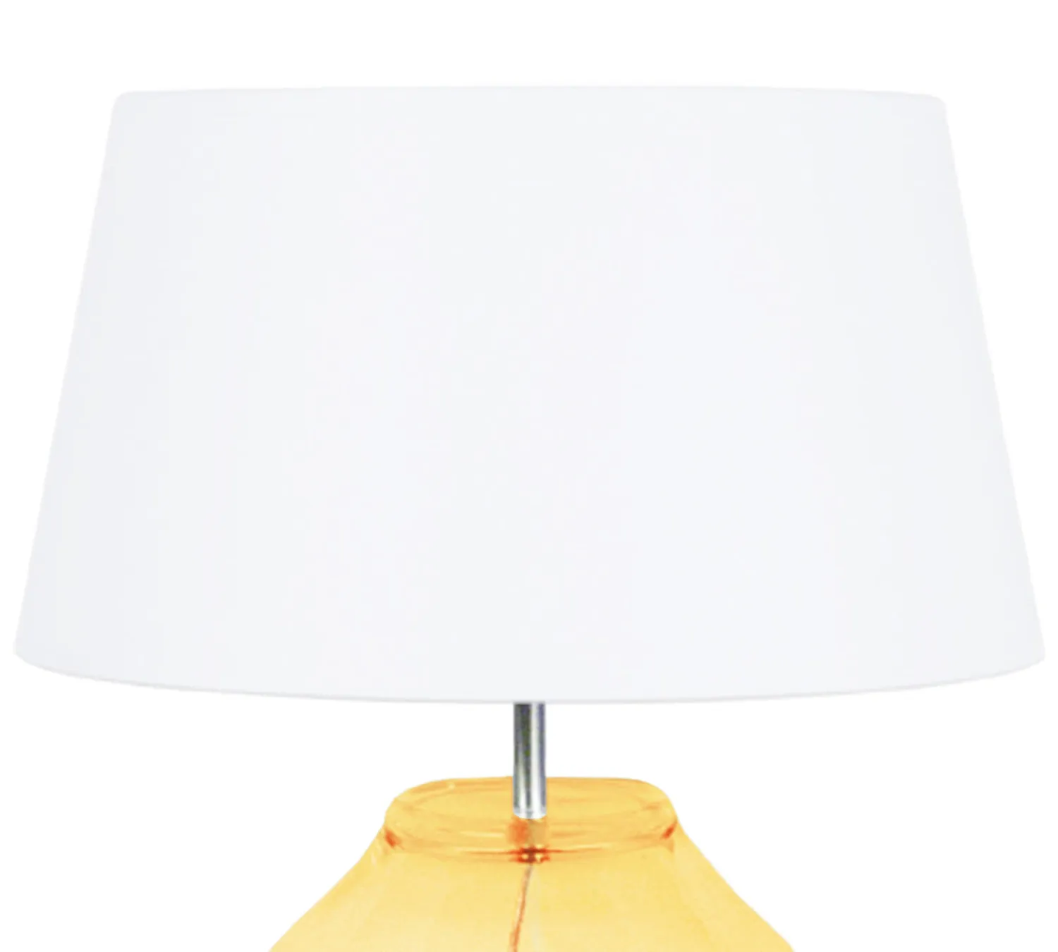 Tosel Vase lampada tavolo vetro trasparente 50cm E27