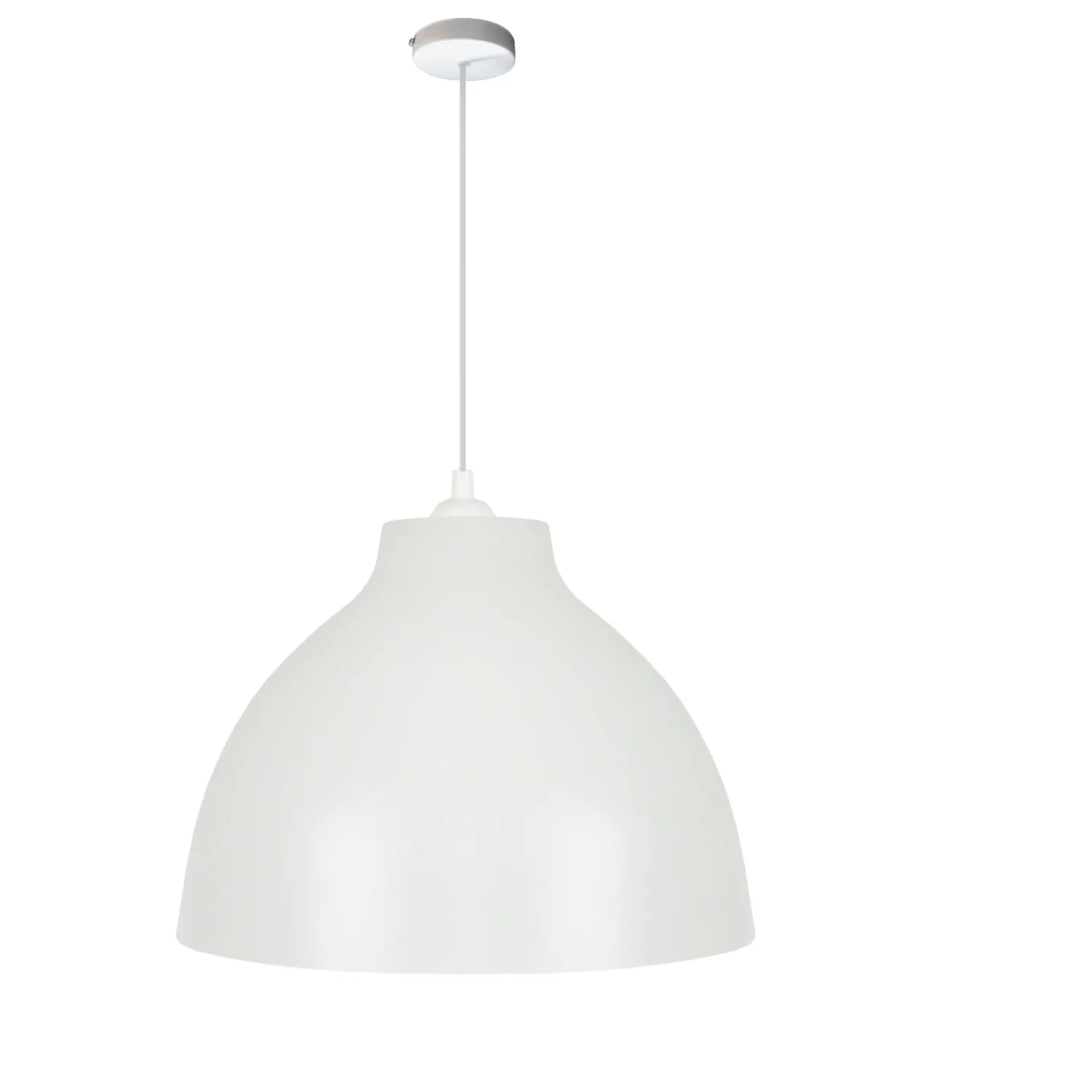 Tosel Finlande sospensione cupola nera 29x100 cm E27