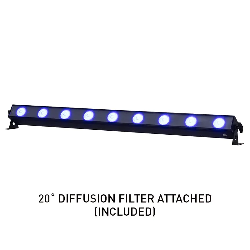 American DJ UBL9H barra LED wash 9x20W esagonale