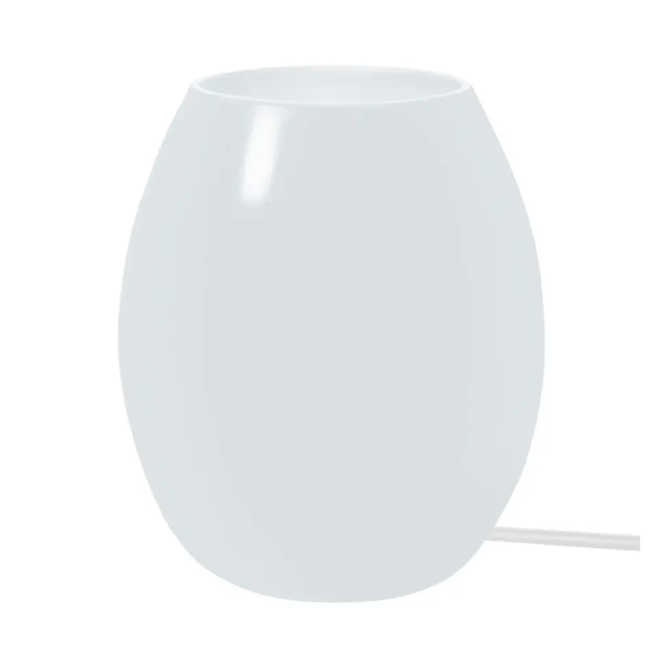 Tosel AGG lampada da tavolo vetro nero fumé 13,5x16 cm E14