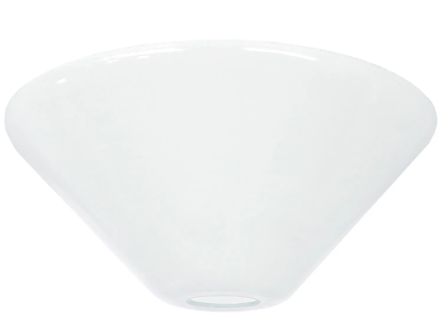 Tosel Jaya paralume vetro conico 26 cm trasparente